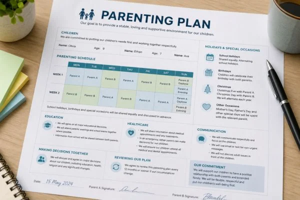 Understand parenting plans Huddersfield